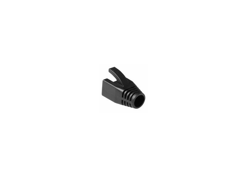 ACT RJ45 zwarte tule voor 8,0 mm kabel