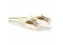 ACT Ivoor 0,5 meter LSZH SFTP CAT6A patchkabel snagless met RJ45 connectoren