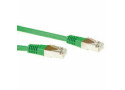 ACT Groene 0,5 meter LSZH SFTP CAT6 patchkabel met RJ45 connectoren