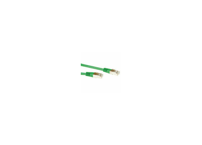 ACT Groene 2 meter LSZH SFTP CAT6 patchkabel met RJ45 connectoren