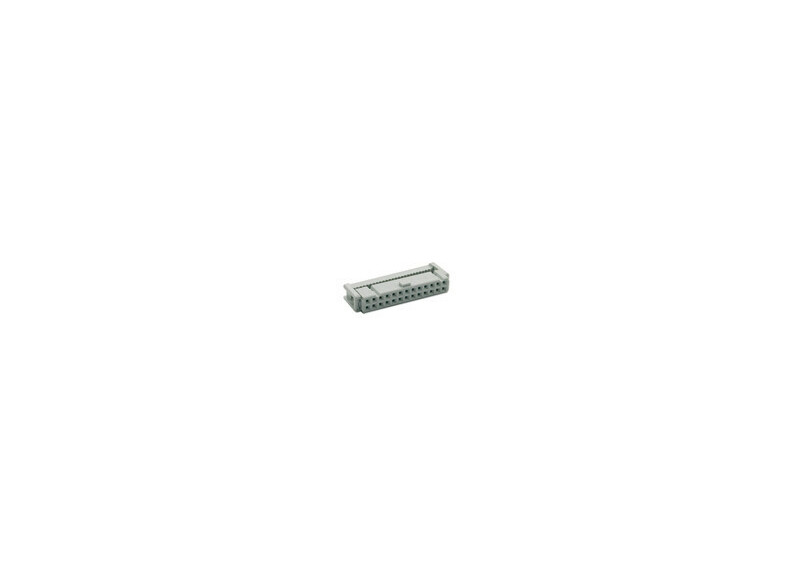 Speed 16 polige IDC wire to board female bandkabel connector met 1,27 mm raster