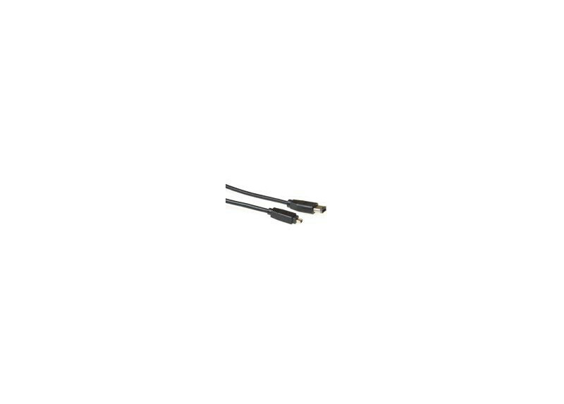 ACT Firewire IEEE1394 aansluitkabel 6-pin male - 4-pin male   4,50 m