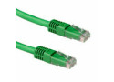 ACT Groene 0,5 meter LSZH U/UTP CAT6A patchkabel met RJ45 connectoren