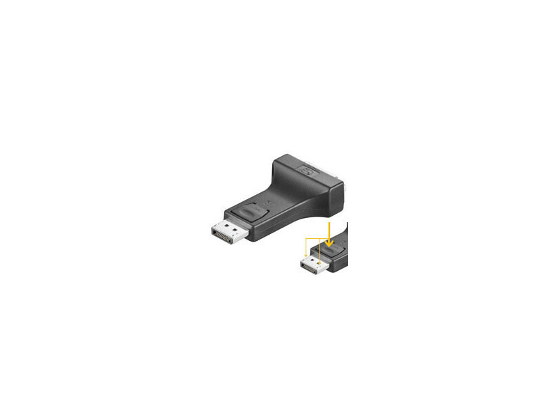 Adapter DisplayPort 1.1 --> DVI-D Goobay