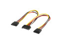 Voedingsplitter SATA --> 2x SATA Goobay