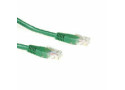 ACT Groene 0,5 meter U/UTP CAT6A patchkabels met RJ45 connectoren