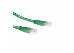 ACT Groene 0,5 meter U/UTP CAT6A patchkabels met RJ45 connectoren