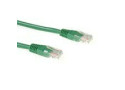 ACT Groene 0,5 meter U/UTP CAT5E patchkabel met RJ45 connectoren