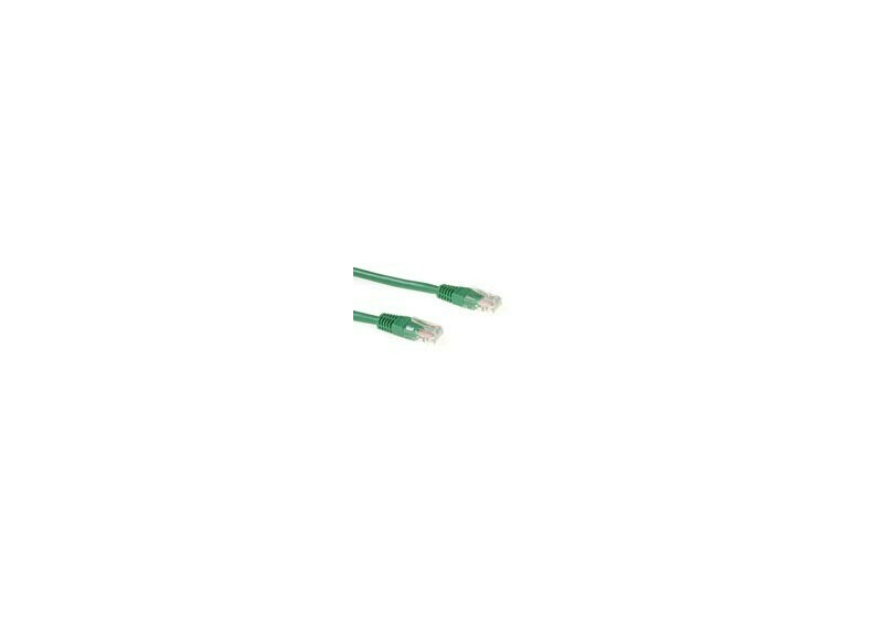 ACT Groene 1 meter U/UTP CAT5E patchkabel met RJ45 connectoren