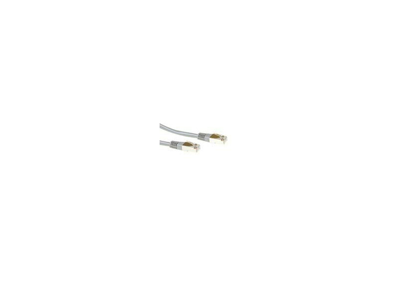 ACT Grijze 2 meter F/UTP CAT5E patchkabel met RJ45 connectoren