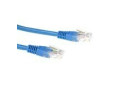 ACT Blauwe 0,5 meter LSZH U/UTP CAT6 patchkabel met RJ45 connectoren