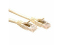 ACT Ivoor 0,5 meter U/UTP CAT5E patchkabel component level met RJ45 connectoren