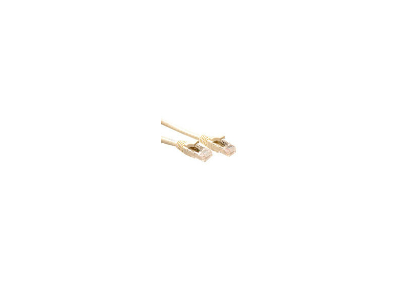 ACT Ivoor 5 meter U/UTP CAT5E patchkabel component level met RJ45 connectoren