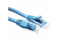 ACT Blauwe 0,5 meter U/UTP CAT5E patchkabel component level met RJ45 connectoren