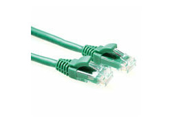 ACT Groene 1 meter U/UTP CAT5E patchkabel component level met RJ45 connectoren