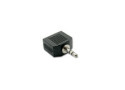 3,5mm jack stereo male naar 2 x 3,5mm jack stereo female adapter