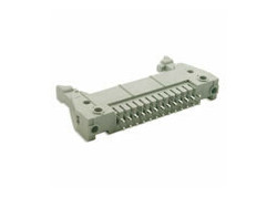 Speed 10 polige IDC wire to board header met 2,54 mm raster