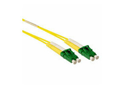 ACT 0,5 meter LSZH Singlemode 9/125 OS2  glasvezel patchkabel duplex met LC/APC8 connectoren