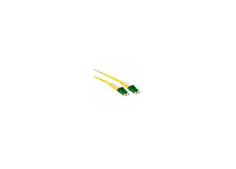 ACT 0,5 meter LSZH Singlemode 9/125 OS2  glasvezel patchkabel duplex met LC/APC8 connectoren