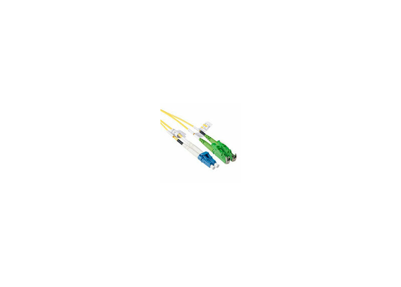 ACT 3 meter LSZH Singlemode 9/125 OS2  glasvezel patchkabel duplex met E2000/APC en LC/UPC connectoren