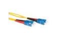 ACT 0,5 meter LSZH Singlemode 9/125 OS2  glasvezel patchkabel duplex met SC connectoren