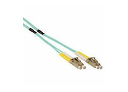 ACT 20 meter Multimode 50/125 OM3 duplex ruggedized fiber kabel met LC connectoren