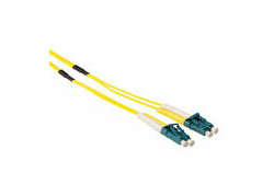 ACT 10 meter Singlemode 9/125 OS2 duplex ruggedized fiber kabel met LC connectoren