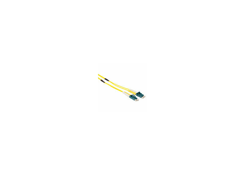 ACT 10 meter Singlemode 9/125 OS2 duplex ruggedized fiber kabel met LC connectoren