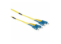 ACT 10 meter Singlemode 9/125 OS2 duplex ruggedized fiber kabel met SC connectoren