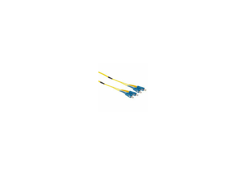 ACT 30 meter Singlemode 9/125 OS2 duplex ruggedized fiber kabel met SC connectoren