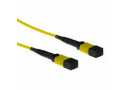 ACT 5 meter Singlemode 9/125 OS2 glasvezel patchkabel polarity A met MTP female connectoren