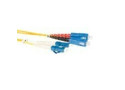 ACT 0,5 meter LSZH Singlemode 9/125 OS2  glasvezel patchkabel duplex met LC en SC connectoren