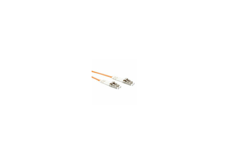 ACT 30 meter LSZH Multimode 62.5/125 OM1 glasvezel patchkabel duplex met LC connectoren