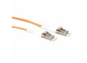 ACT 0,5 meter LSZH Multimode 50/125 OM2 glasvezel patchkabel duplex met LC connectoren