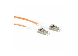 ACT 10 meter LSZH Multimode 50/125 OM2 glasvezel patchkabel duplex met LC connectoren