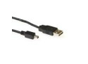 ACT USB 2.0 A male - USB mini B male  1,80 m