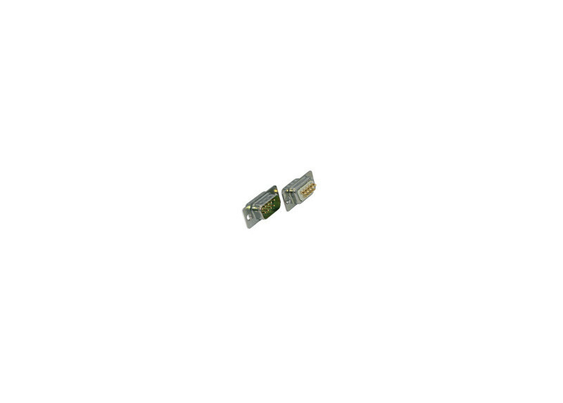 9 polige D-sub male connector