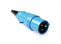 3 polige CEE Power Connector 16A 230V in het blauw