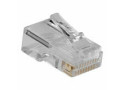 ACT RJ48 (10P/10C) modulaire connector voor platte kabel