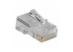 ACT RJ48 (10P/10C) modulaire connector voor platte kabel