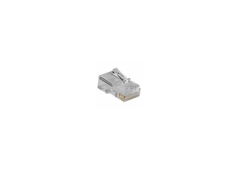 ACT RJ48 (10P/10C) modulaire connector voor platte kabel