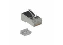 ACT RJ45 (8P/8C) CAT5E afgeschermde modulaire connector voor ronde kabel met massieve of soepele aders