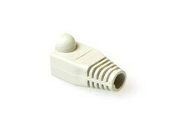 ACT RJ45 zwarte tule voor 6,5 mm kabel