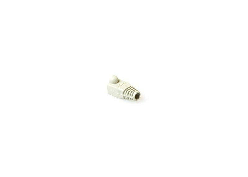 ACT RJ45 zwarte tule voor 6,5 mm kabel