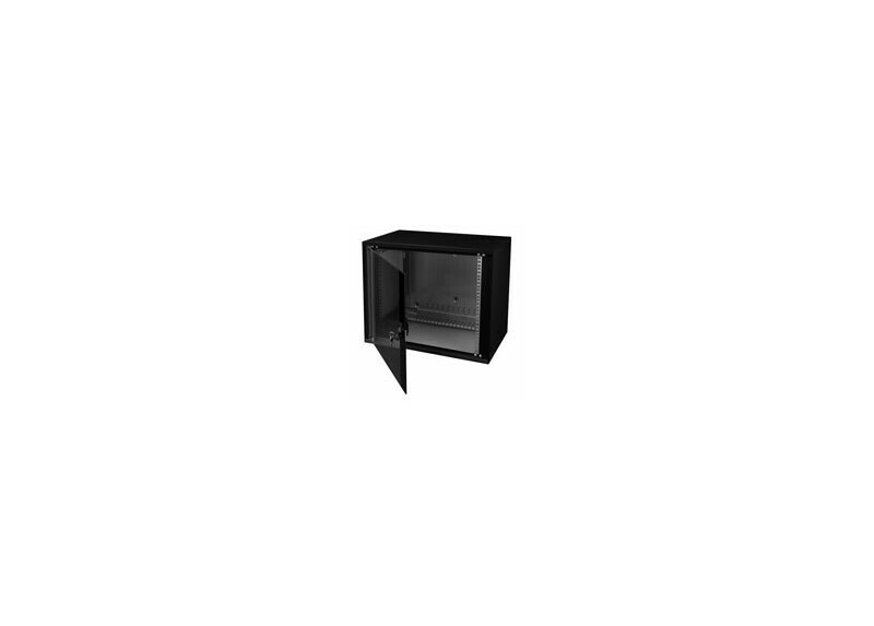 Minkels Wall cabinet MWE 21 U, 60 cm Width, 101 cm height, 63 cm depth, black.