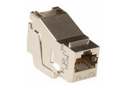 Molex Molex PowerCAT 6A shielded keystone jack, toolless