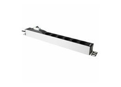 Plenty Plenty 19" PDU met Zekeringsautomaat, 6xc Type F sockets