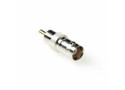 Lumberg BNC male naar tulp female adapter