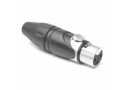 Amphenol 3 polige XLR kabeldeel female AX series