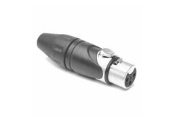 Amphenol 3 polige XLR kabeldeel female AX series